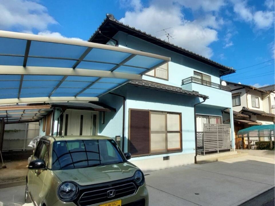 廿日市市四季が丘　O様邸　　外壁塗装/カーポート工事